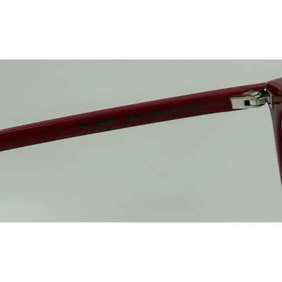 Saint Laurent SL 250/F Eyeglasses Red Cat Eye 52mm Women’s Made in Italy - Picture 7 of 12